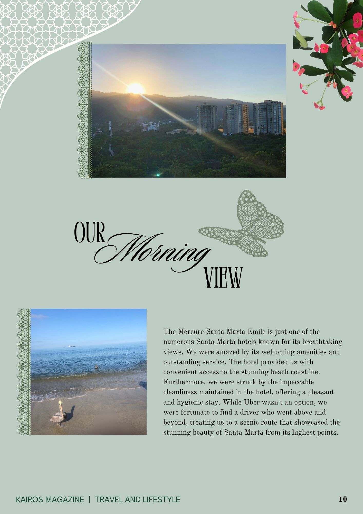 Morning view in Santa Marta