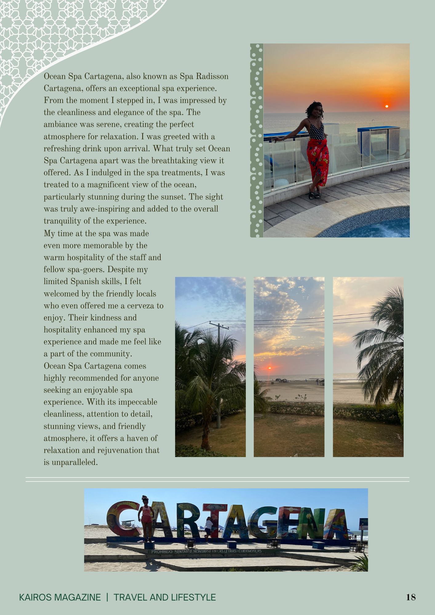 Spa day in Cartagena