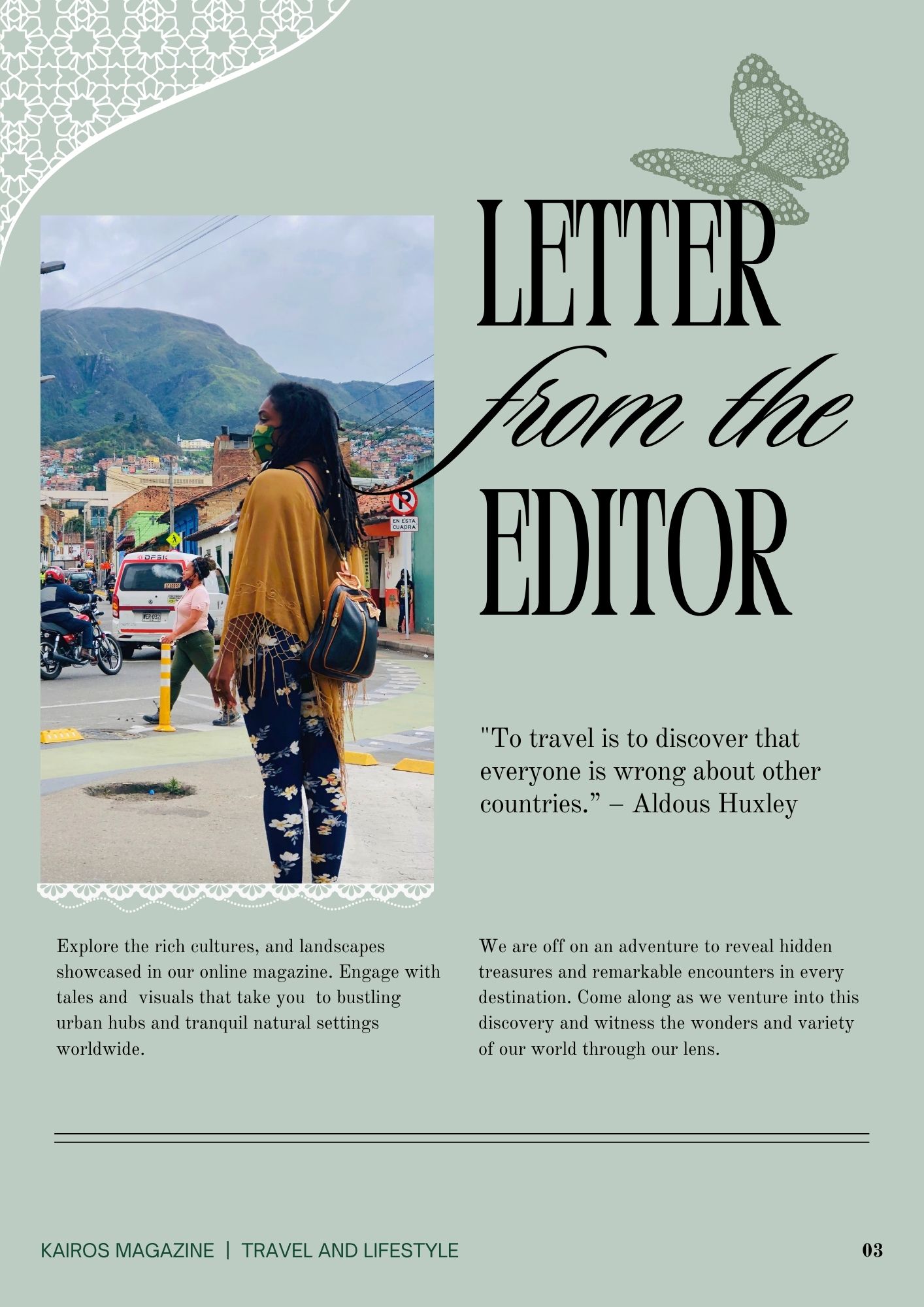 Letter from the Editor