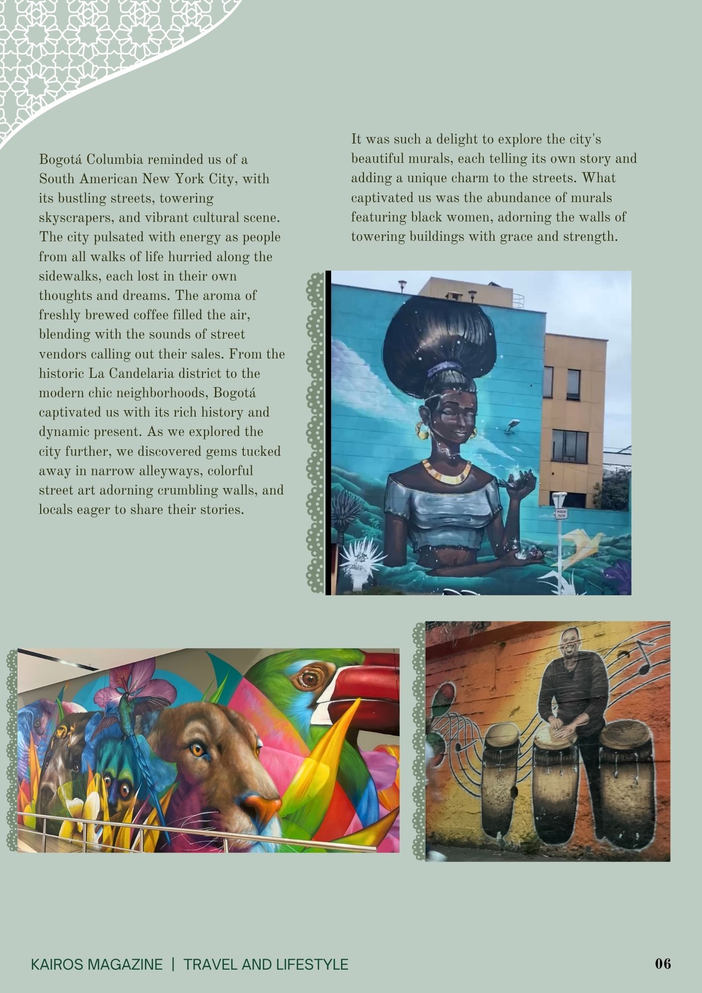 Murals in Bogotá