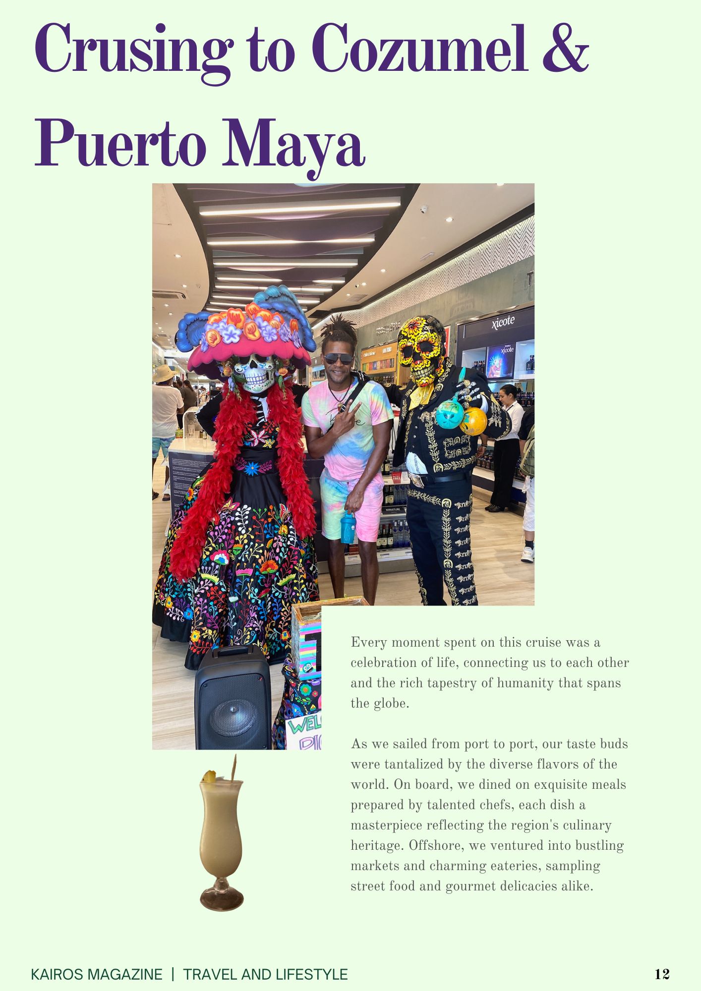 Cruising to Cozumel and Puerto Maya