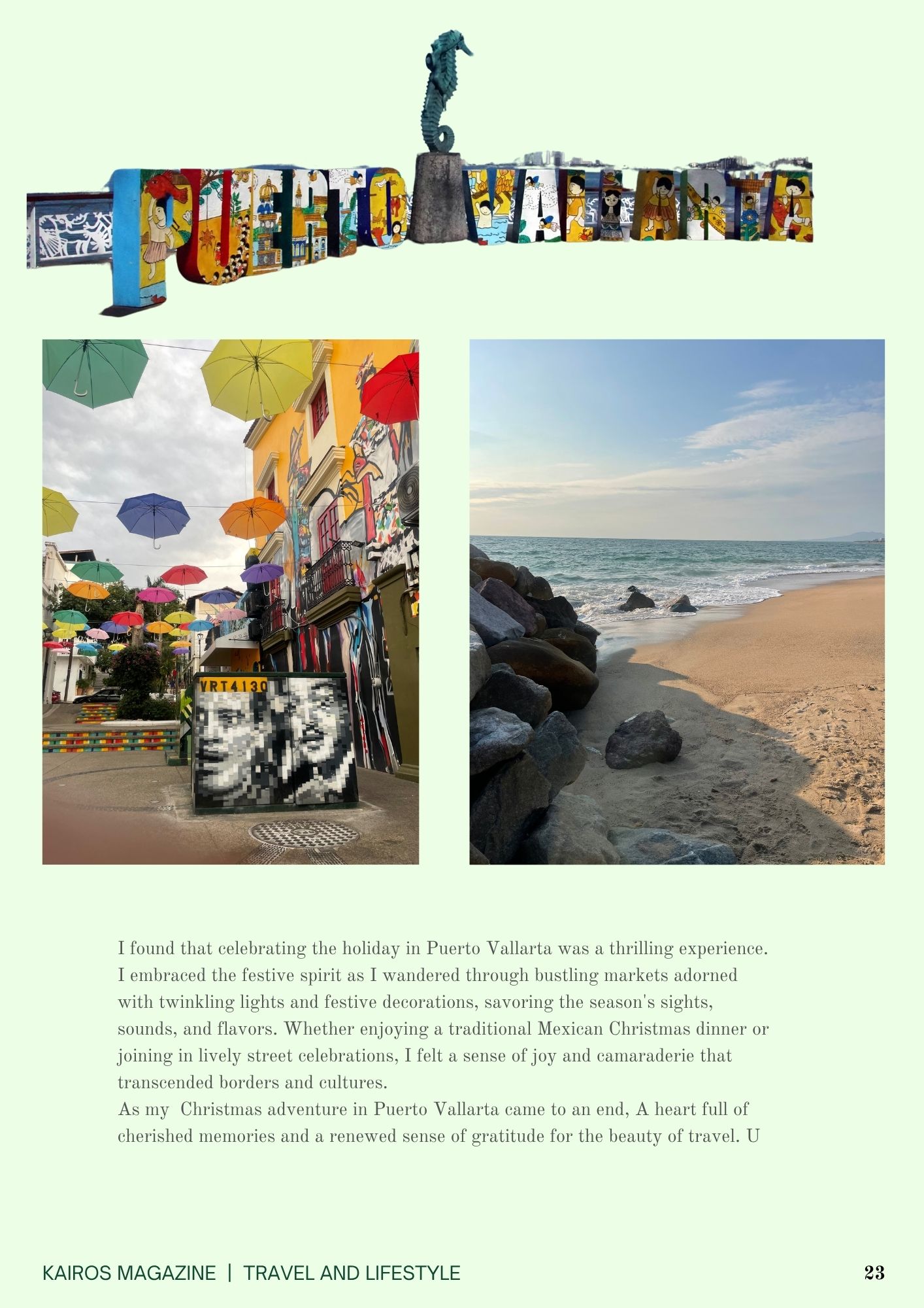 Beach and Art in Puerto Vallarta
