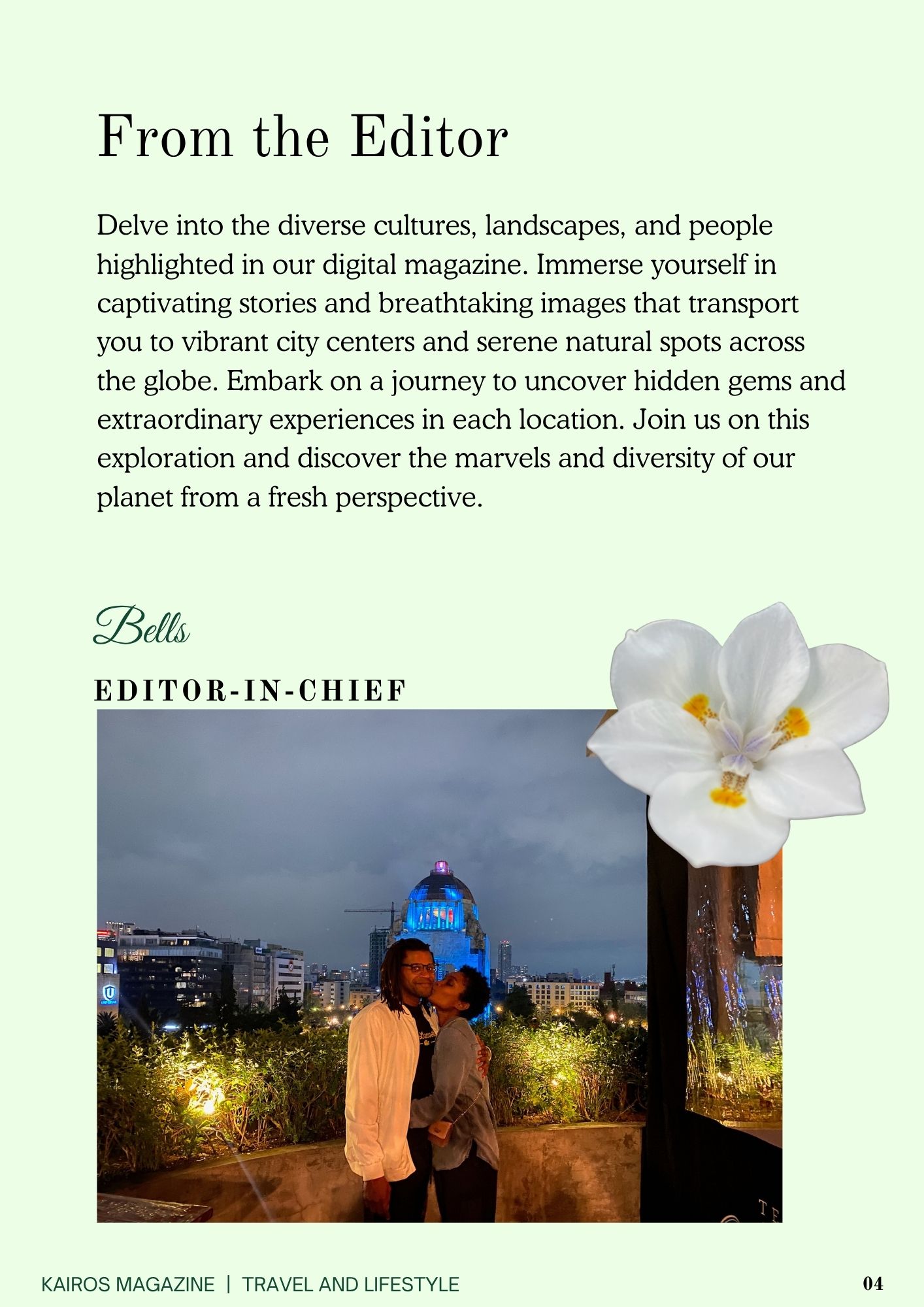 Letter from the Editor