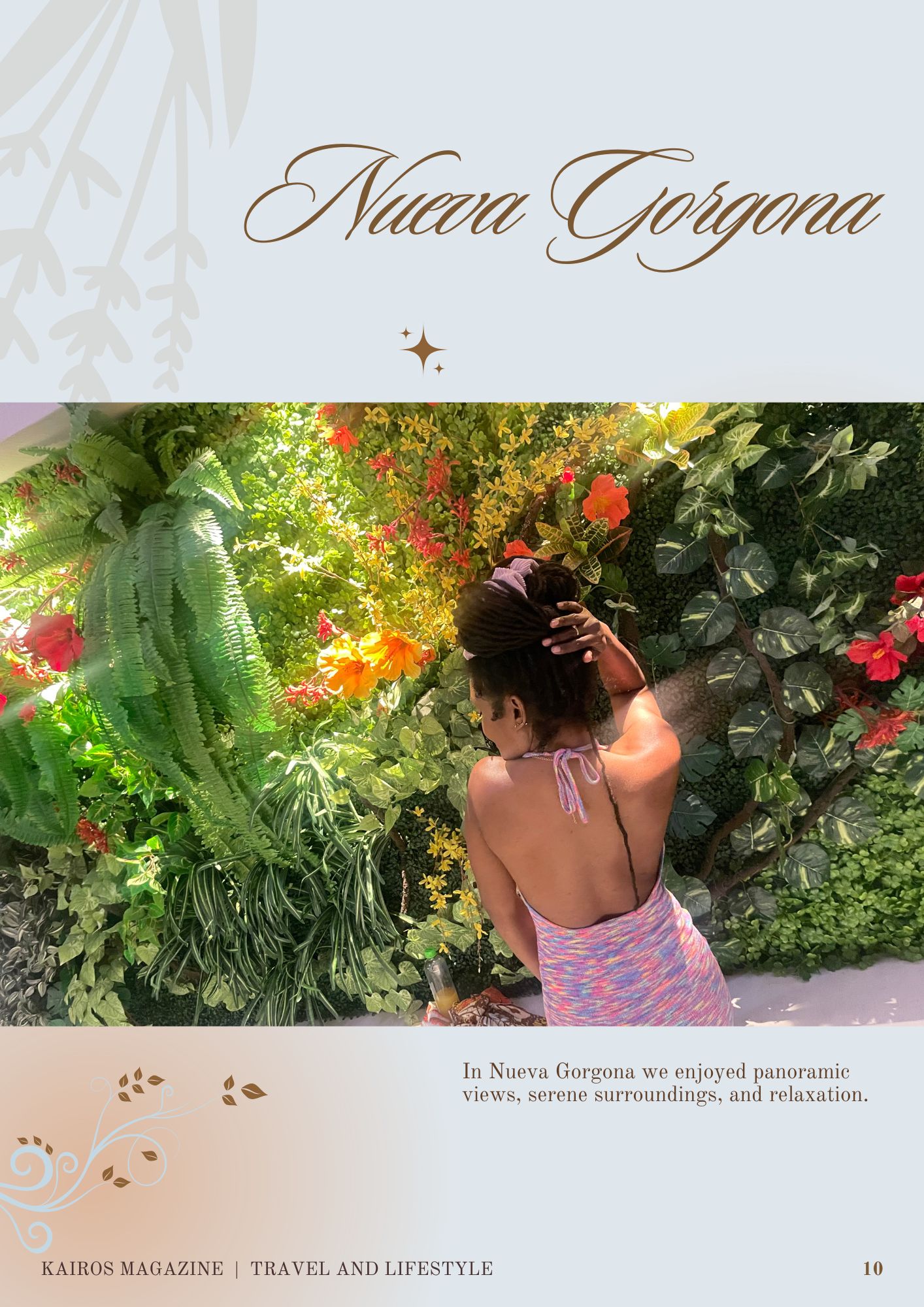 Exploring Nueva Gorgona's landscapes