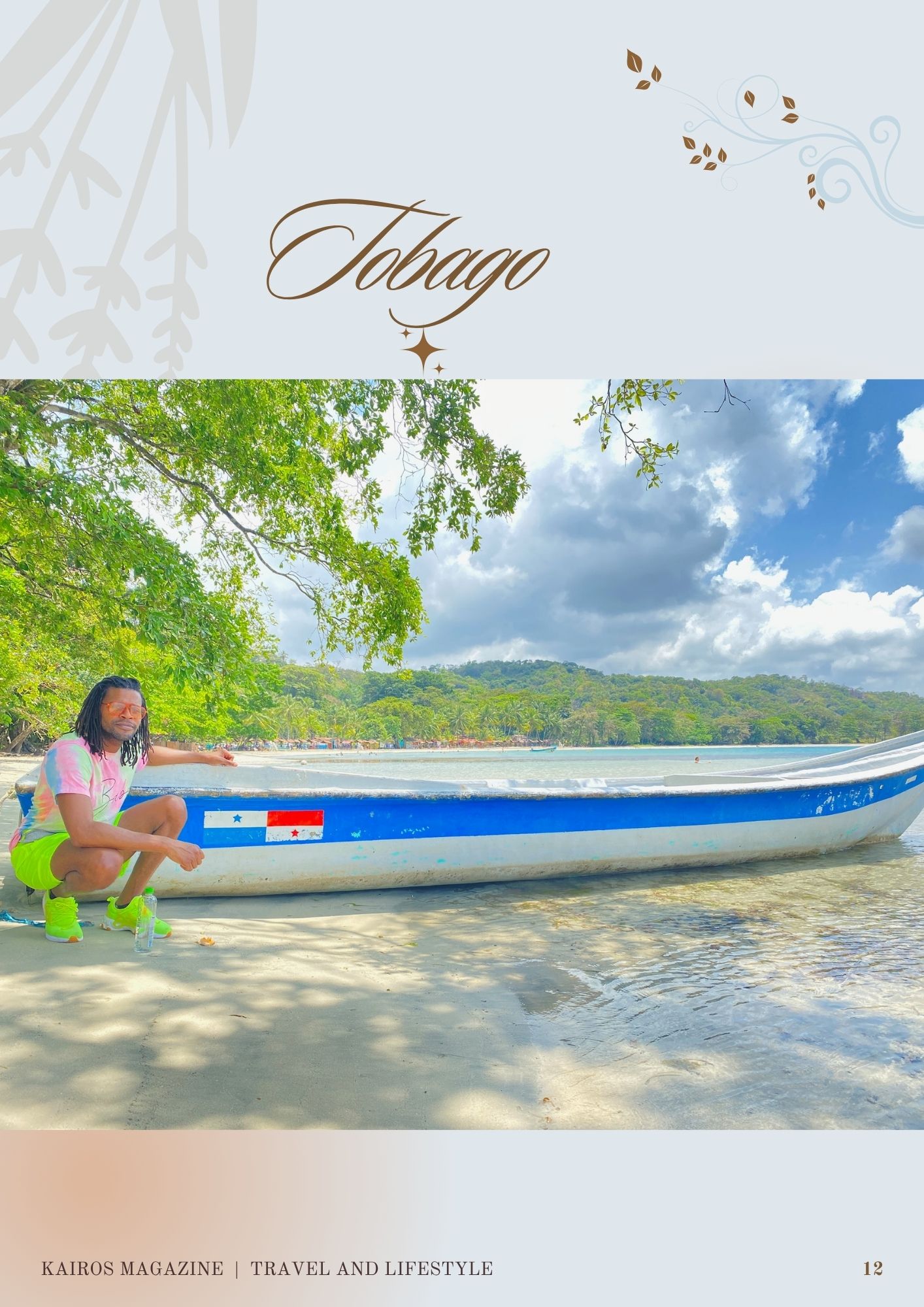 Ferry ride in Tobago waters