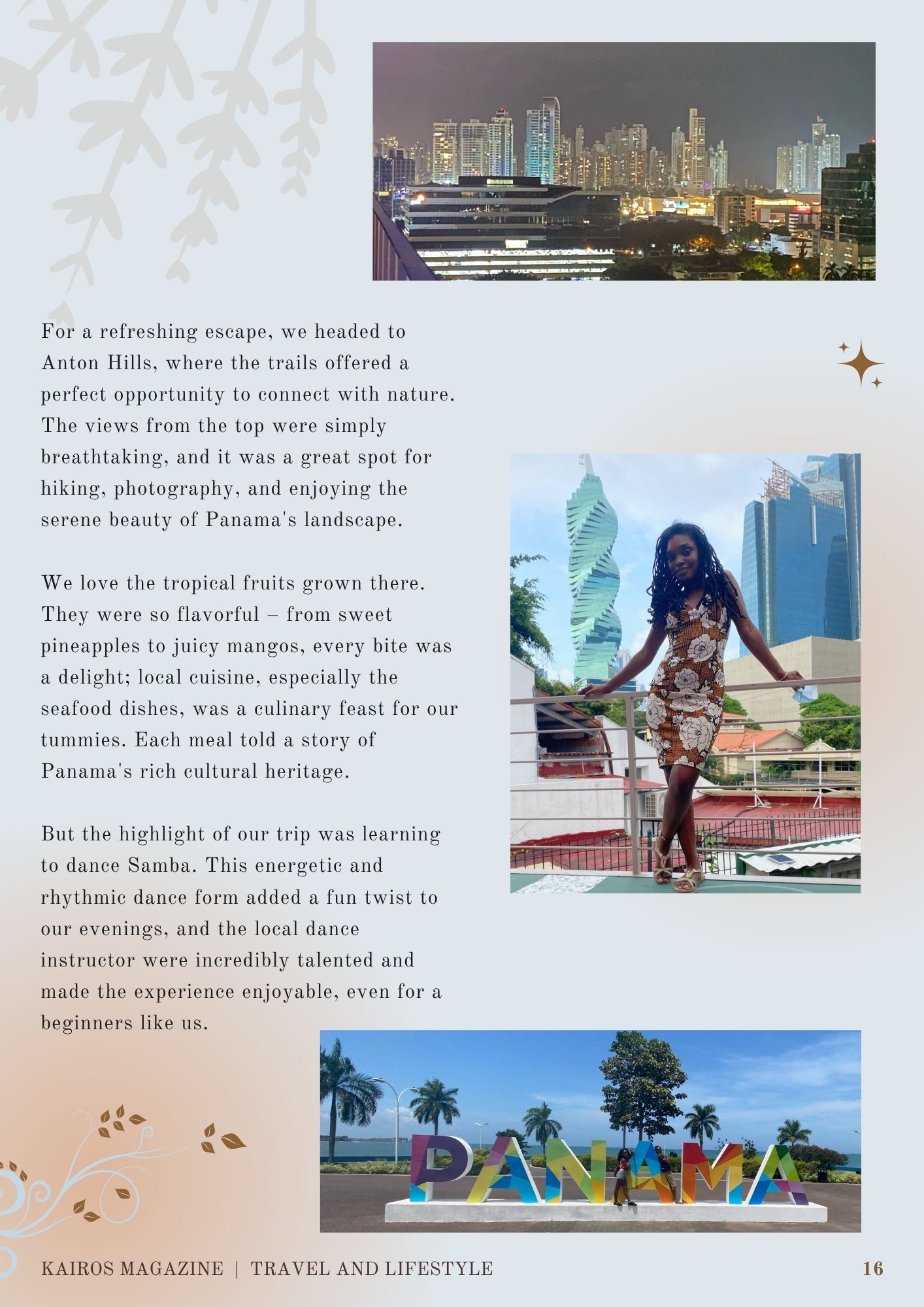 Additional activities in Panama City