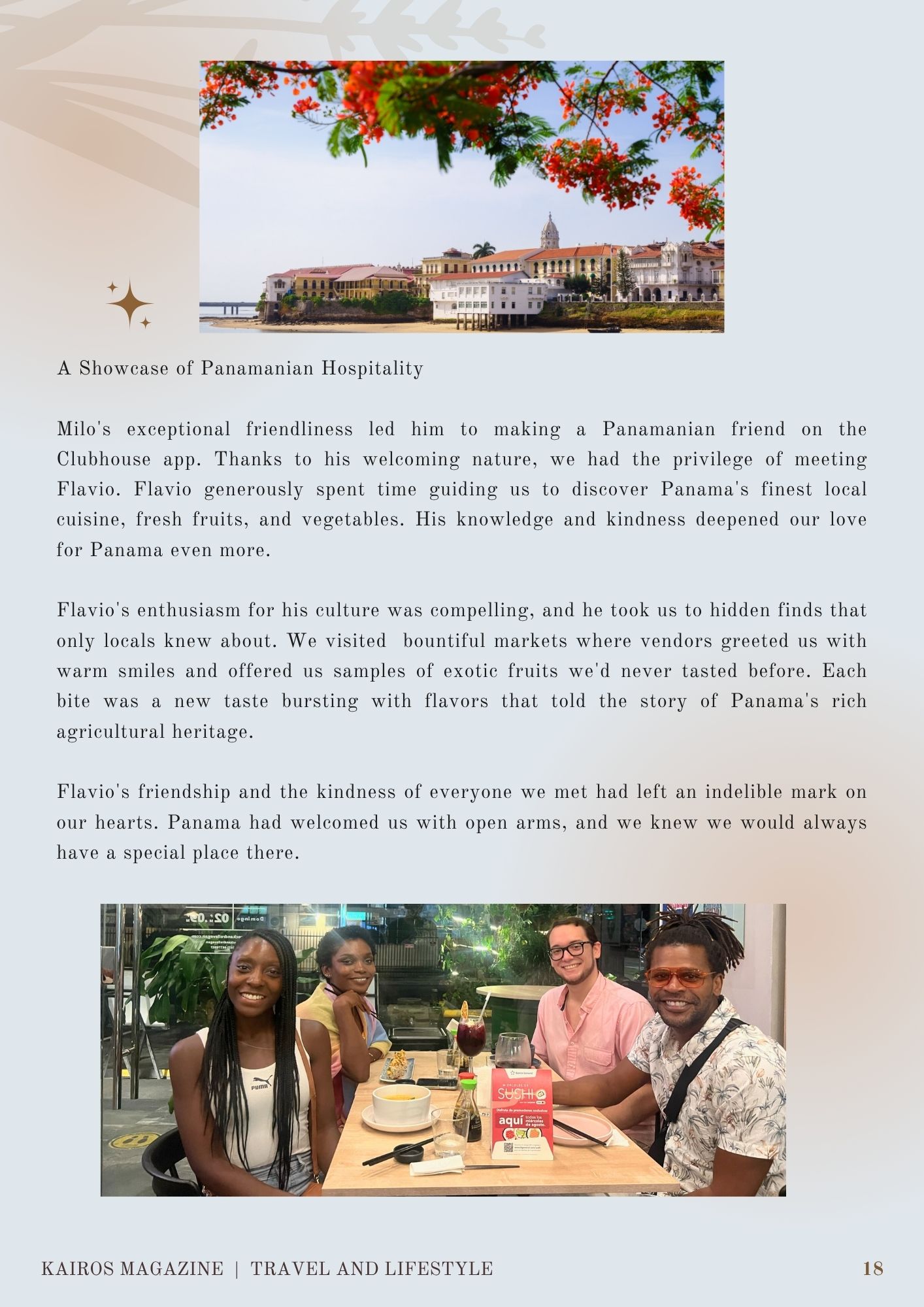 Hospitality experiences in Panama