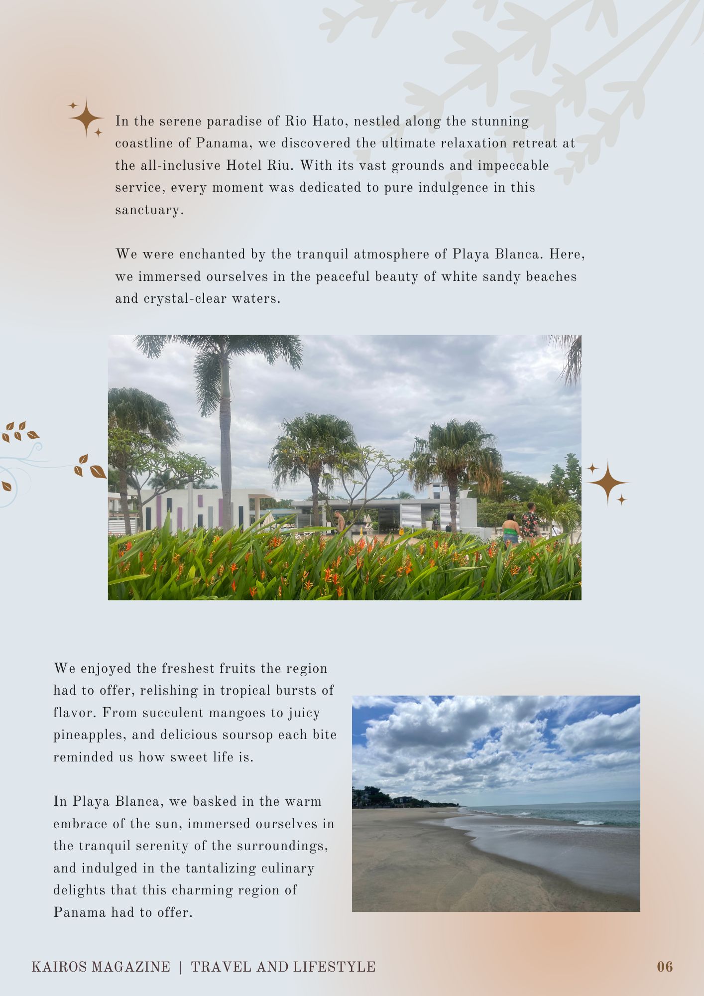 Playa Coronado beach scenery
