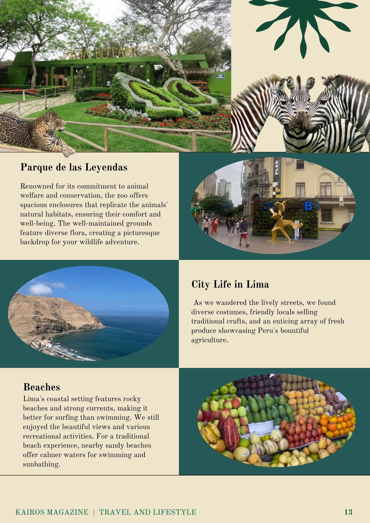 Recommended activities and destinations in Peru