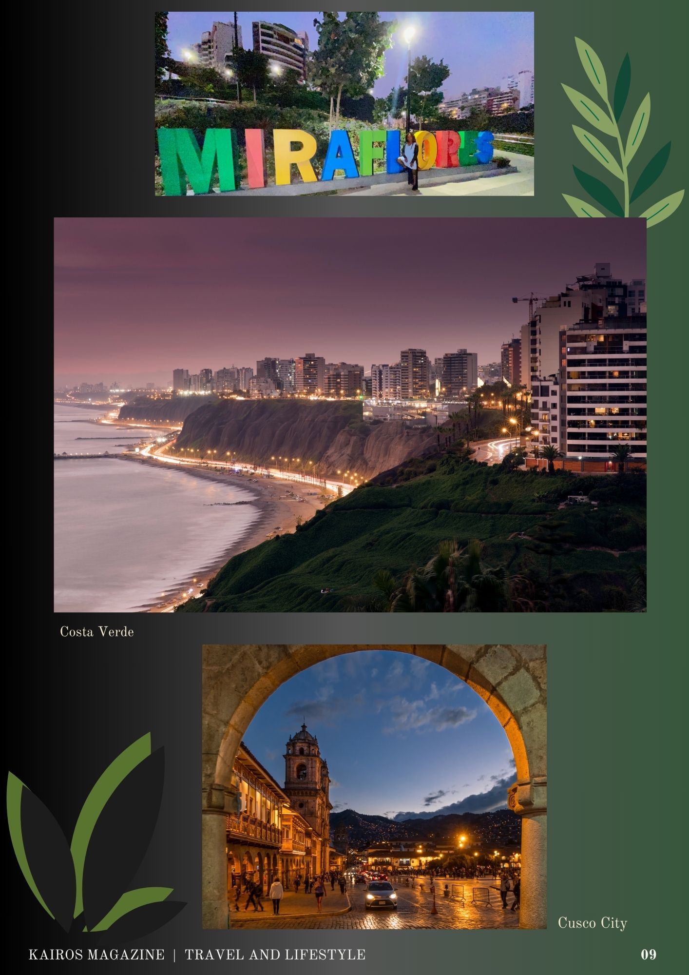 Stunning cityscape views of Peru