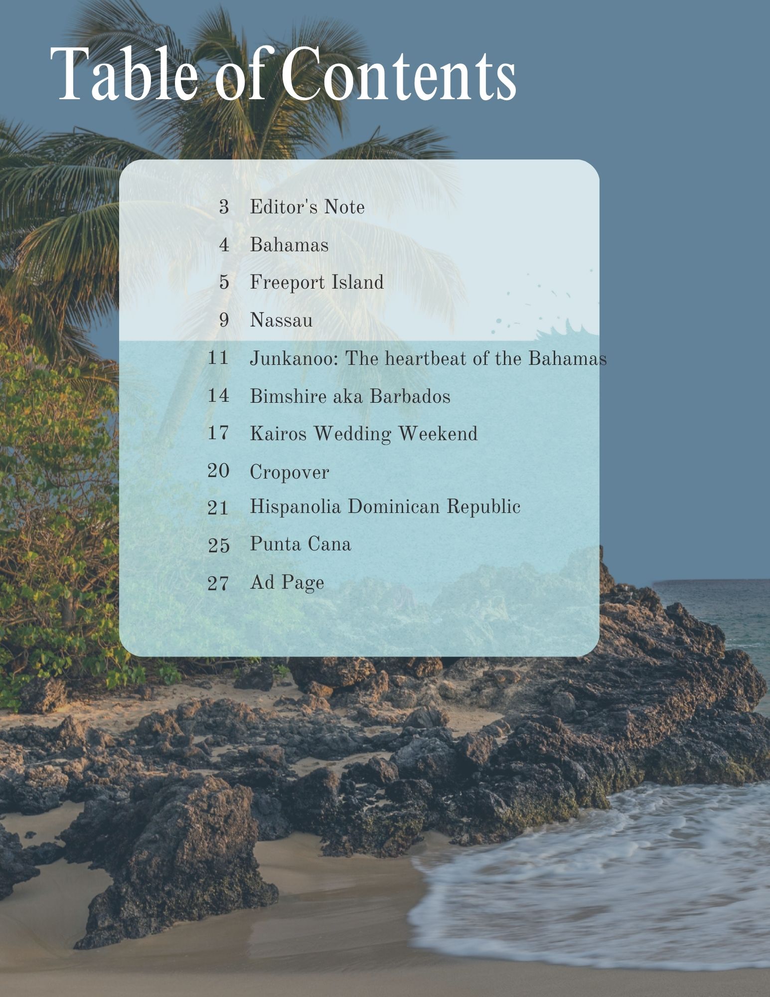 Letter from the Editor